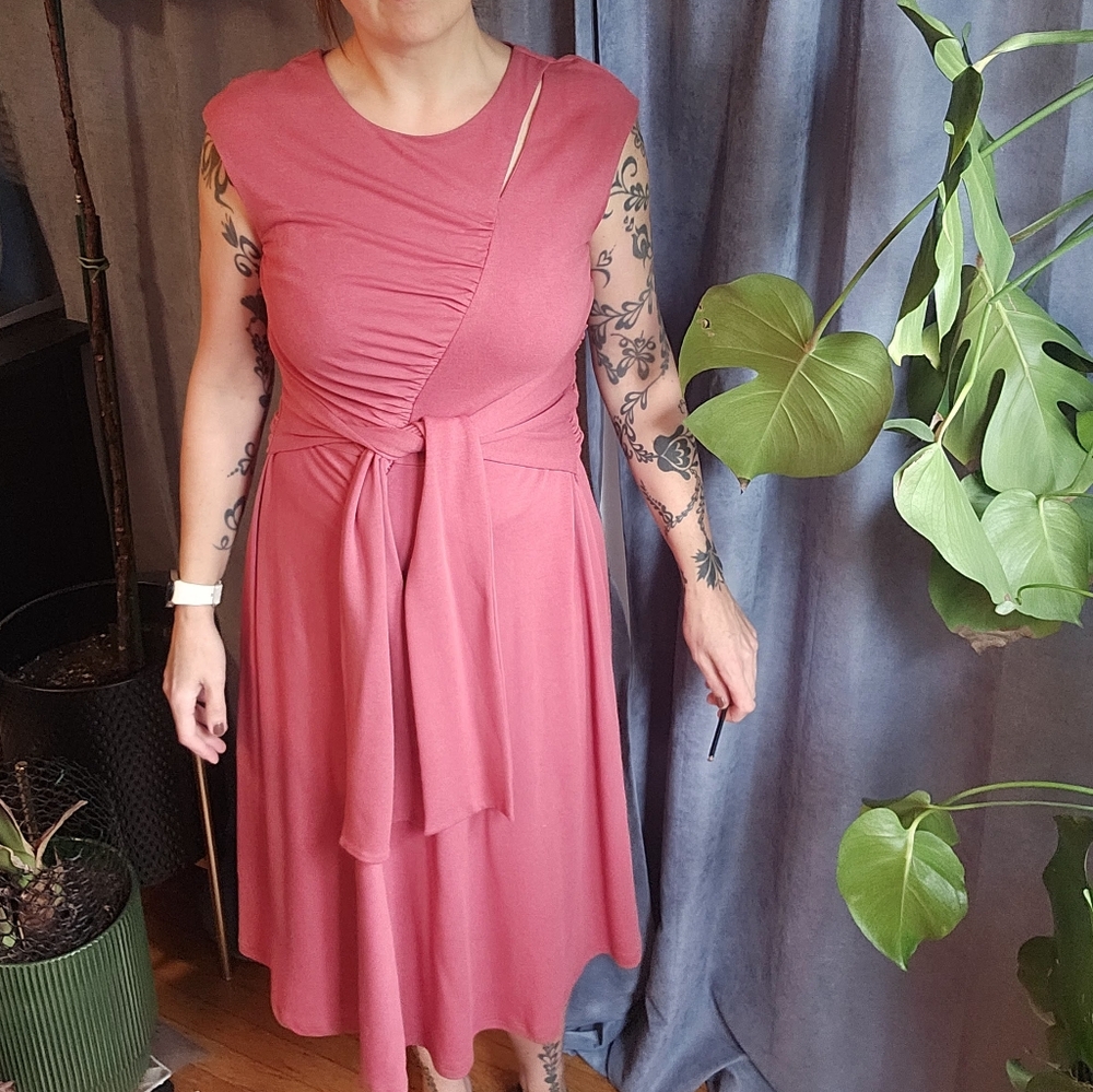 Elegant Pink Dress